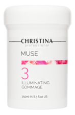 CHRISTINA Отшелушивающий гоммаж для лица Muse Illuminating Gommage Step 3 250мл