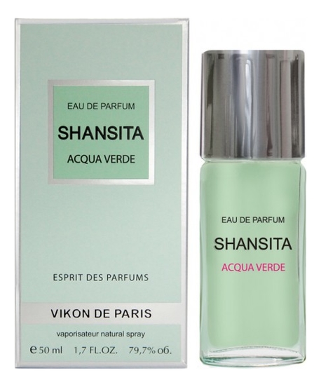 

Shansita Acqua Verde: парфюмерная вода 50мл, Shansita Acqua Verde