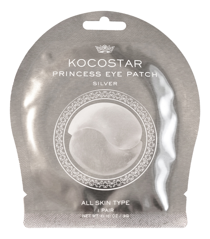 Купить Гидрогелевые патчи для глаз Princess Eye Patch Silver: Патчи 1шт, Kocostar