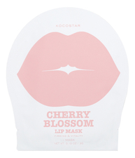 Kocostar Гидрогелевые патчи для губ Цветущая вишня Cherry Blossom Lip Mask