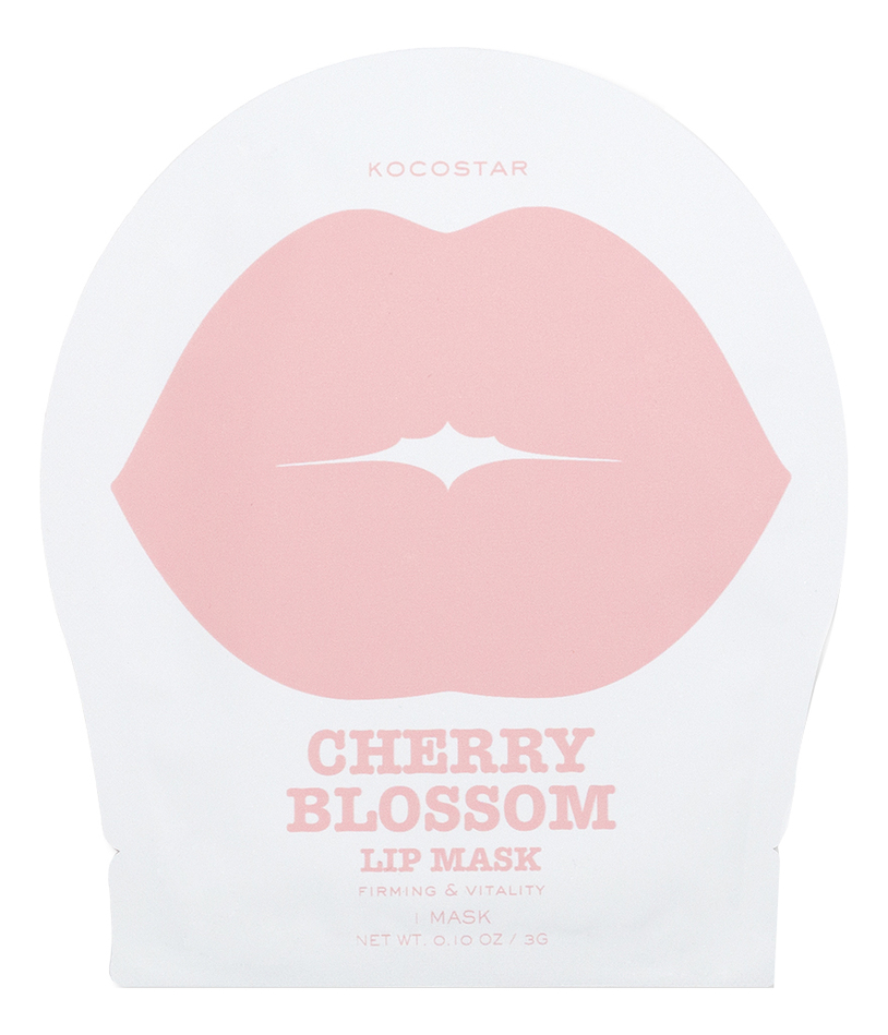 Гидрогелевые патчи для губ Цветущая вишня Cherry Blossom Lip Mask: Патчи 1шт