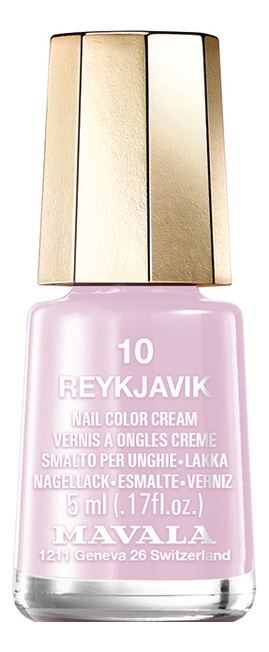 

Лак для ногтей Nail Color Cream 5мл: 10 Reykjavik, Лак для ногтей Nail Color Cream 5мл