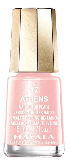 

Лак для ногтей Nail Color Pearl 5мл: 17 Athens, Лак для ногтей Nail Color Pearl 5мл
