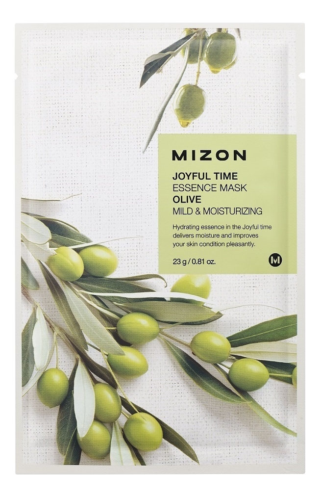 

Тканевая маска для лица с экстрактом оливы Joyful Time Essence Mask Olive 23г