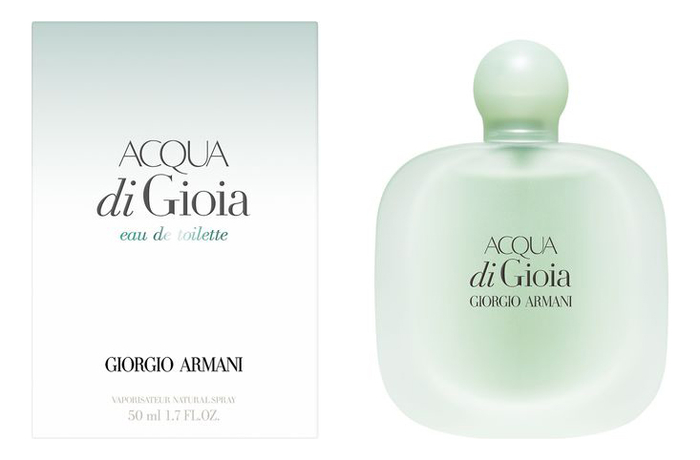 

Acqua di Gioia Eau de Toilette: туалетная вода 50мл, Acqua Di Gioia Eau De Toilette
