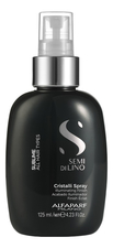 Alfaparf Milano Масло-спрей для секущихся кончиков волос придающее блеск Semi Di Lino Sublime Cristalli Spray 125мл