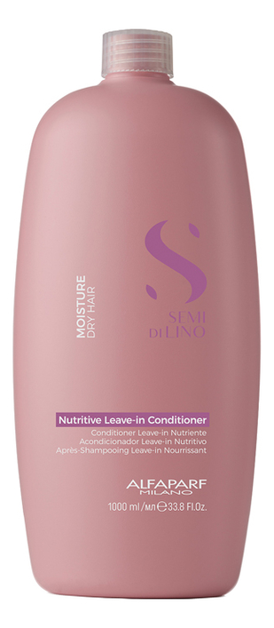 Кондиционер несмываемый для сухих волос Semi Di Lino Moisture Nutritive Leave-In Conditioner 1000мл: Кондиционер 1000мл кондиционер несмываемый для сухих волос semi di lino moisture nutritive leave in conditioner 200мл кондиционер 200мл