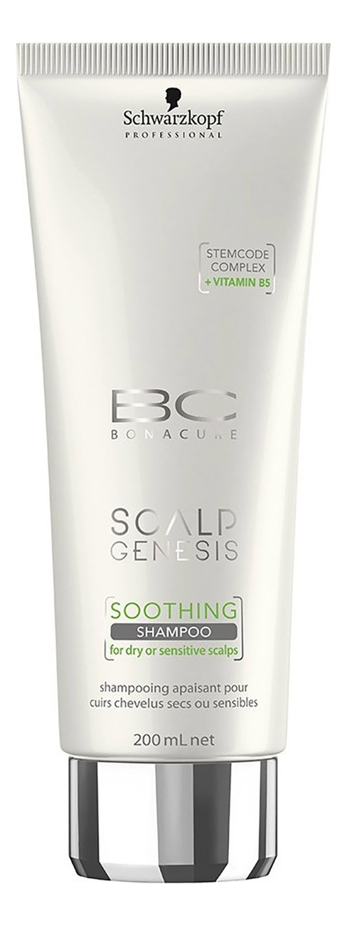 

Успокаивающий шампунь для волос BC Scalp Genesis Soothing Shampoo: Шампунь 200мл, Успокаивающий шампунь для волос BC Scalp Genesis Soothing Shampoo
