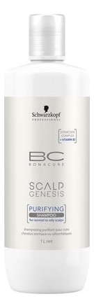 

Очищающий шампунь для волос BC Scalp Genesis Purifying Shampoo: Шампунь 1000мл, Очищающий шампунь для волос BC Scalp Genesis Purifying Shampoo