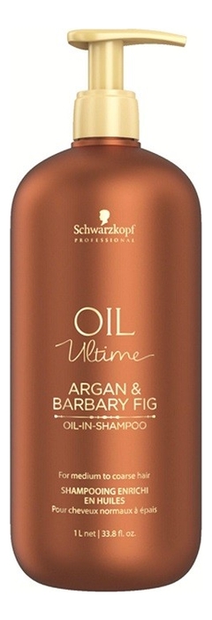 

Шампунь для жестких волос Oil Ultime Argan & Barbary Fig Oil-In-Shampoo: Шампунь 1000мл, Шампунь для жестких волос Oil Ultime Argan & Barbary Fig Oil-In-Shampoo