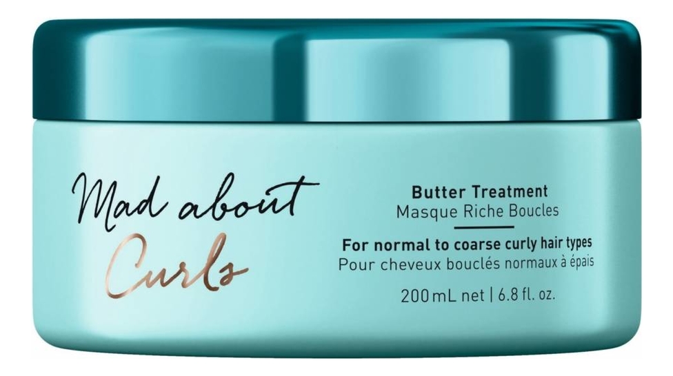 

Интенсивная маска для вьющихся волос Mad About Curls Butter Treatment: Маска 200мл, Интенсивная маска для вьющихся волос Mad About Curls Butter Treatment