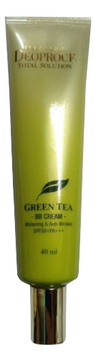 BB крем для лица антивозрастной с экстрактом зеленого чая Premium Green Tea Total Solution Cream SPF50+ PA+++ 40мл