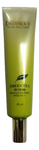 BB крем для лица антивозрастной с экстрактом зеленого чая Premium Green Tea Total Solution Cream SPF50+ PA+++ 40мл bb крем для лица антивозрастной с экстрактом зеленого чая premium green tea total solution cream spf50 pa 40мл