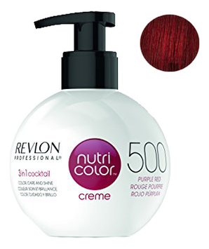 

Краска для волос Nutri Color Creme 500 Purple Red: Краска 270мл, Краска для волос Nutri Color Creme 500 Purple Red