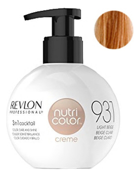 

Краска для волос Nutri Color Creme 931 Light Beige: Краска 270мл, Краска для волос Nutri Color Creme 931 Light Beige