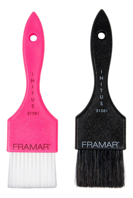 

Кисть для окрашивания 2 Pack Coloring Brush 2шт (черная и розовая)