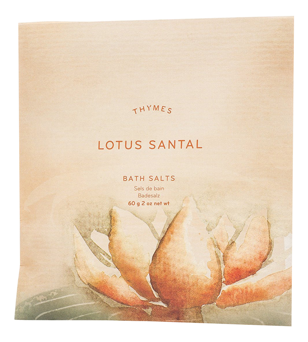 

Соль для ванной Lotus Santal Bath Salts 60г