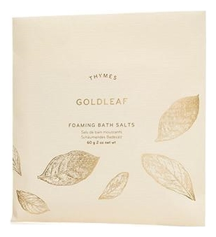 

Соль для ванной Goldleaf Foaming Bath Salts 60г