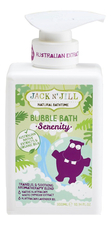 Jack N' Jill Пена для ванны Natural Bath Time Bubble Serenity 300мл (успокаивающая)