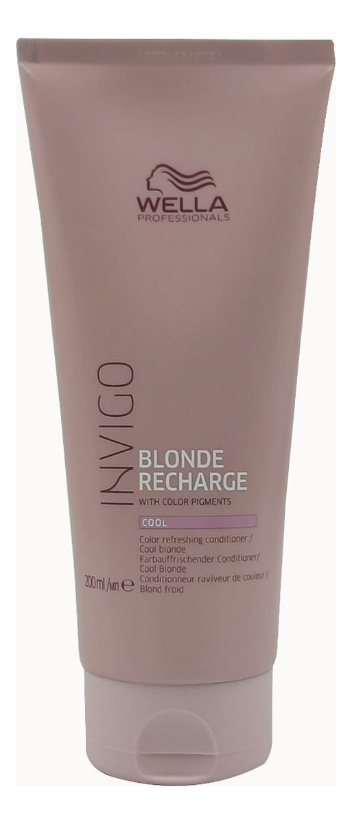 

Оттеночный бальзам-уход для холодных светлых оттенков Invigo Blonde Recharge Cool 200мл