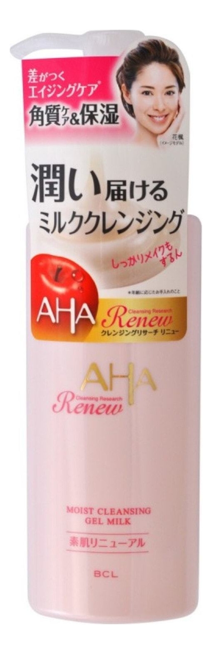 Гель-молочко для снятия макияжа Aha Moist Cleansing Gel Milk 135мл