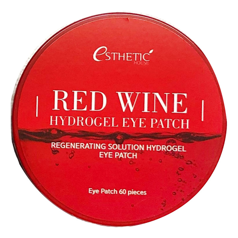 Гидрогелевые патчи для кожи вокруг глаз с экстрактом красного вина Red Wine Hydrogel Eye Patch 60шт