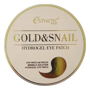 Гидрогелевые патчи для кожи вокруг глаз с муцином улитки и золотом Gold & Snail Hydrogel Eye Patch 60шт