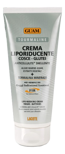 

Крем антицеллюлитный с микрокристаллами Турмалина Tourmaline Crema Liporiducente 200мл