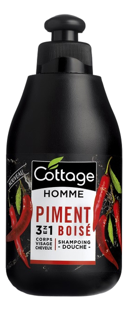 

Гель-шампунь для волос и тела Homme Shampoo-Shower Gel Wooded Pepper 250мл