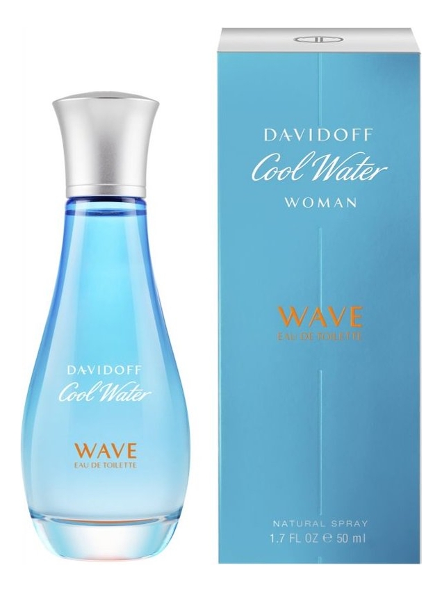 Купить Cool Water Woman Wave: туалетная вода 50мл, Davidoff
