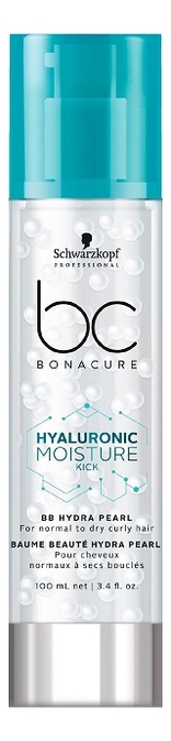 Увлажняющий перламутровый крем для волос BC Hyaluronic Moisture Kick BB Hydra Pearl 95мл