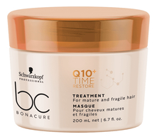 Schwarzkopf Professional Смягчающая маска для волос BC Q10+ Time Restore Treatment