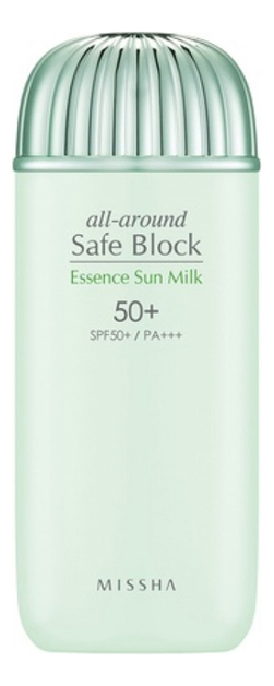 

Солнцезащитное молочко для лица и тела All Around Safe Block Essence Sun Milk SPF50+ PA+++: Молочко 70мл, Солнцезащитное молочко для лица и тела All Around Safe Block Essence Sun Milk SPF50+ PA+++