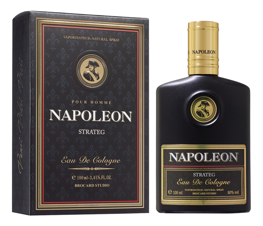 Napoleon Strateg: одеколон 100мл одеколон brocard napoleon strateg