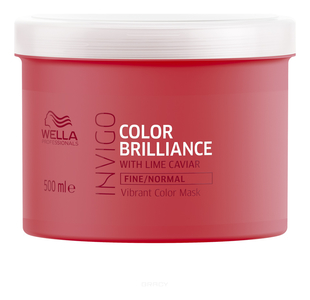 Маска-уход для защиты цвета окрашенных нормальных и тонких волос Invigo Color Brilliance Normal
