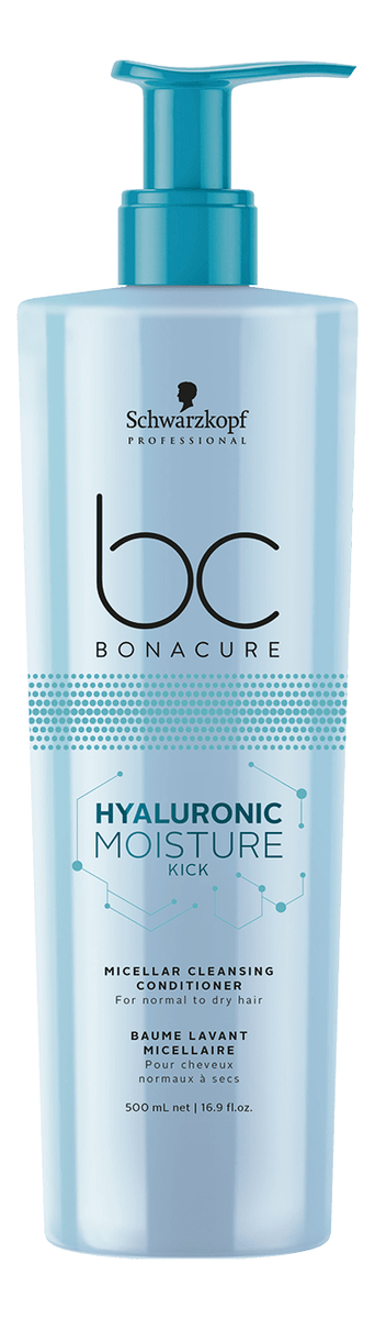 

Мицеллярный очищающий кондиционер BC Hyaluronic Moisture Kick Micellar Cleansing Conditioner 500мл