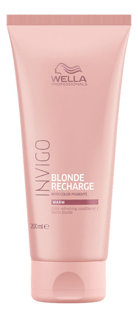 

Оттеночный бальзам-уход для теплых светлых оттенков Invigo Blonde Recharge Warm 200мл