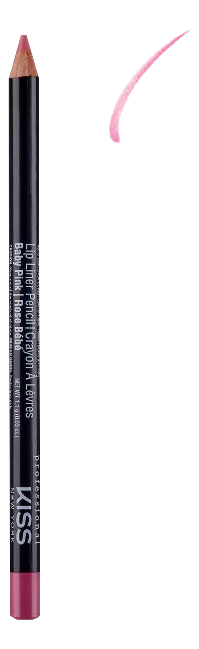

Контурный карандаш для губ Lip Liner Pencil 1,1г: Baby Pink, Контурный карандаш для губ Lip Liner Pencil 1,1г