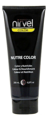 Гель-маска для окрашивания волос Nutre Color 200мл: Black гель маска для окрашивания волос nutre color 200мл mint