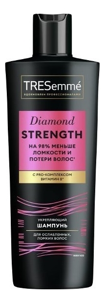

Шампунь для волос укрепляющий Diamond Strength: Шампунь 400мл, Шампунь для волос укрепляющий Diamond Strength