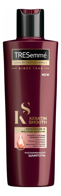 

Шампунь для волос разглаживающий Keratin Smooth: Шампунь 230мл, Шампунь для волос разглаживающий Keratin Smooth