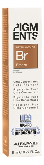 

Пигмент для волос Pigments 8мл: Bronze, Пигмент для волос Pigments 8мл