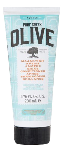 

Кондиционер для придания блеска волосам с экстрактом оливы Pure Greek Olive Shine Conditioner 200мл