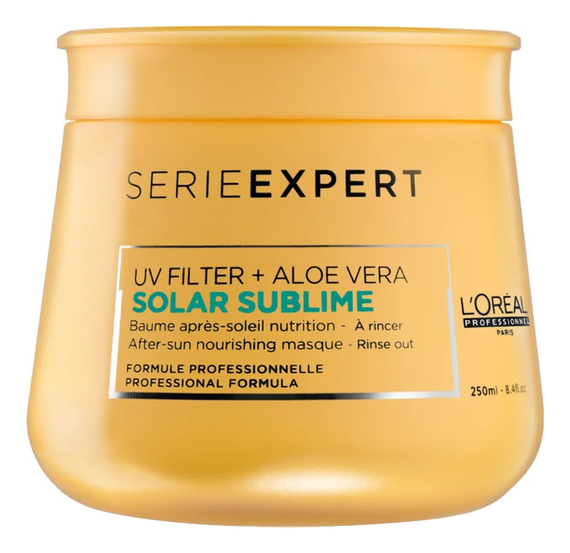 

Маска-сияние для мелированных волос Serie Expert Solar Sublime Masque 250мл