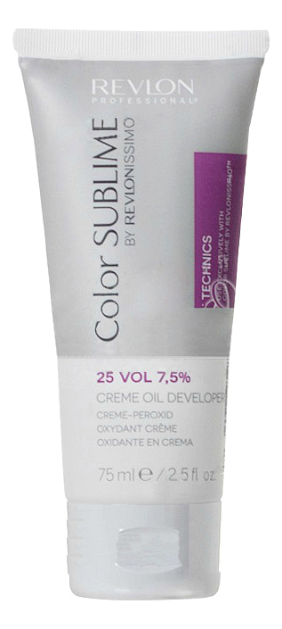 Кремообразный окислитель для краски Revlonissimo Color Sublime Cream Oil Developer 75 Окислитель 75мл 295₽