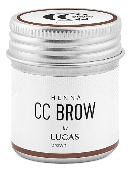 

Хна для окрашивания бровей CC Brow Color Correction Professional Brow Henna Brown: Хна 10г, Хна для окрашивания бровей CC Brow Color Correction Professional Brow Henna Brown