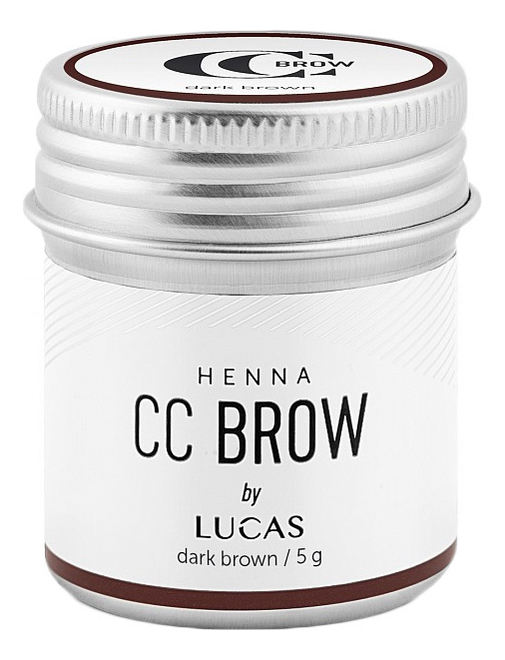 

Хна для окрашивания бровей CC Brow Color Correction Professional Brow Henna Dark Brown: Хна 5г, Хна для окрашивания бровей CC Brow Color Correction Professional Brow Henna Dark Brown