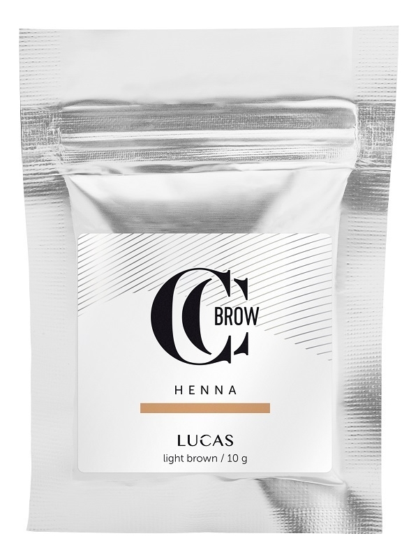 

Хна для окрашивания бровей CC Brow Color Correction Professional Brow Henna Light Brown: Хна 10г (саше), Хна для окрашивания бровей CC Brow Color Correction Professional Brow Henna Light Brown
