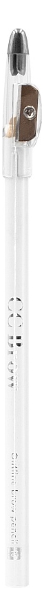 

Контурный карандаш для бровей CC Brow Outline Brow Pencil (белый)