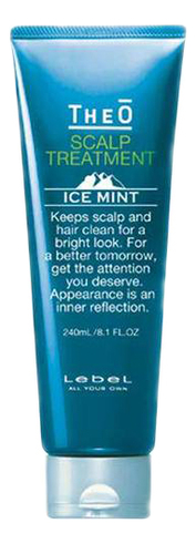 Фото - Крем-уход для кожи головы Theo Scalp Treatment Ice Mint: Крем-уход 240мл lebel theo ice mint scalp shampoo шампунь для мужчин с ледниковой водой 320мл